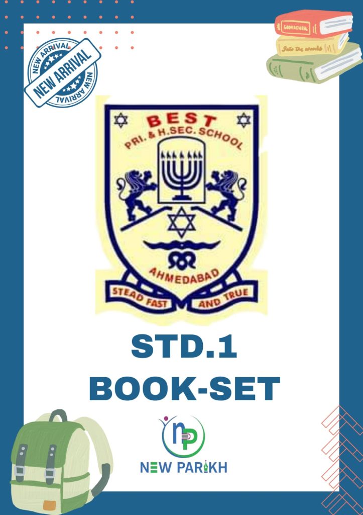 BEST SCHOOL  BOOK SET STANDARD(CLASS)-1 2024-25