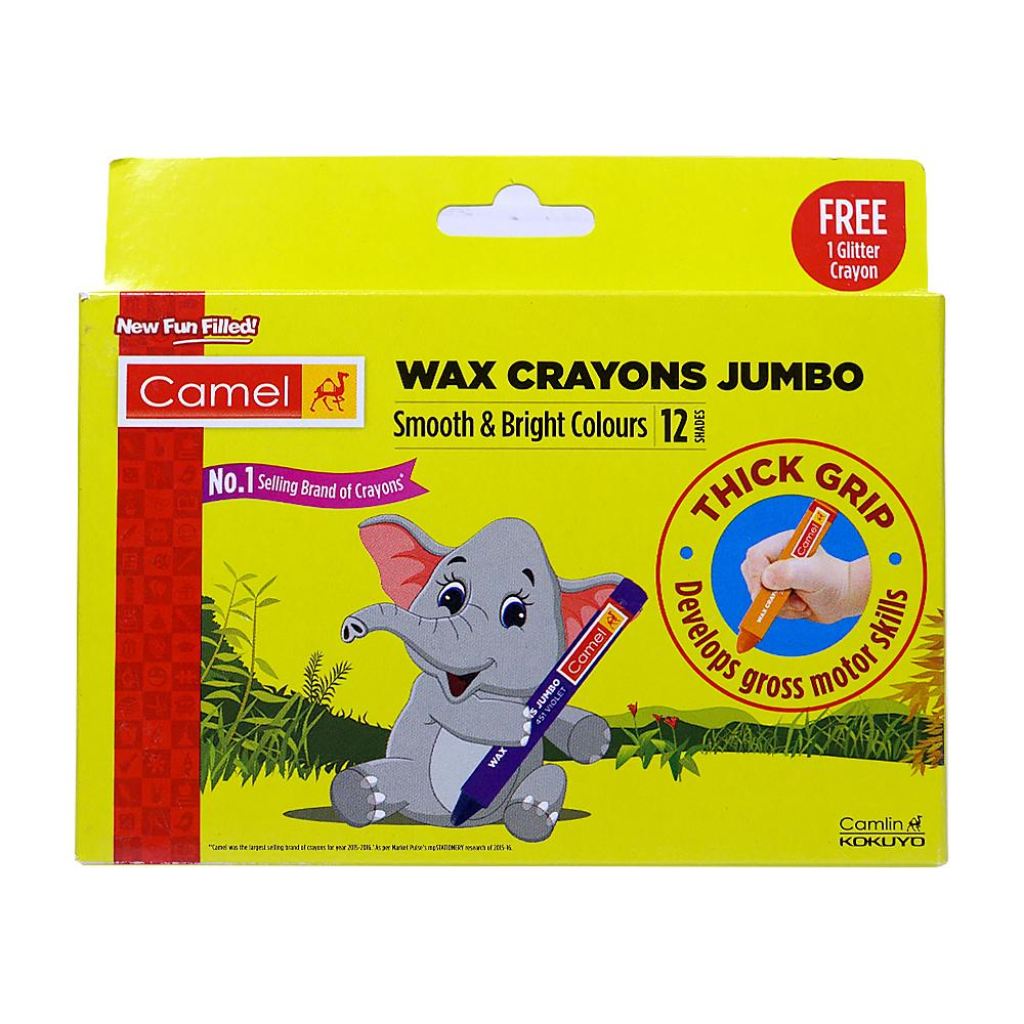 Camlin Wax CRAYON 1000-J-12+1 GL VA