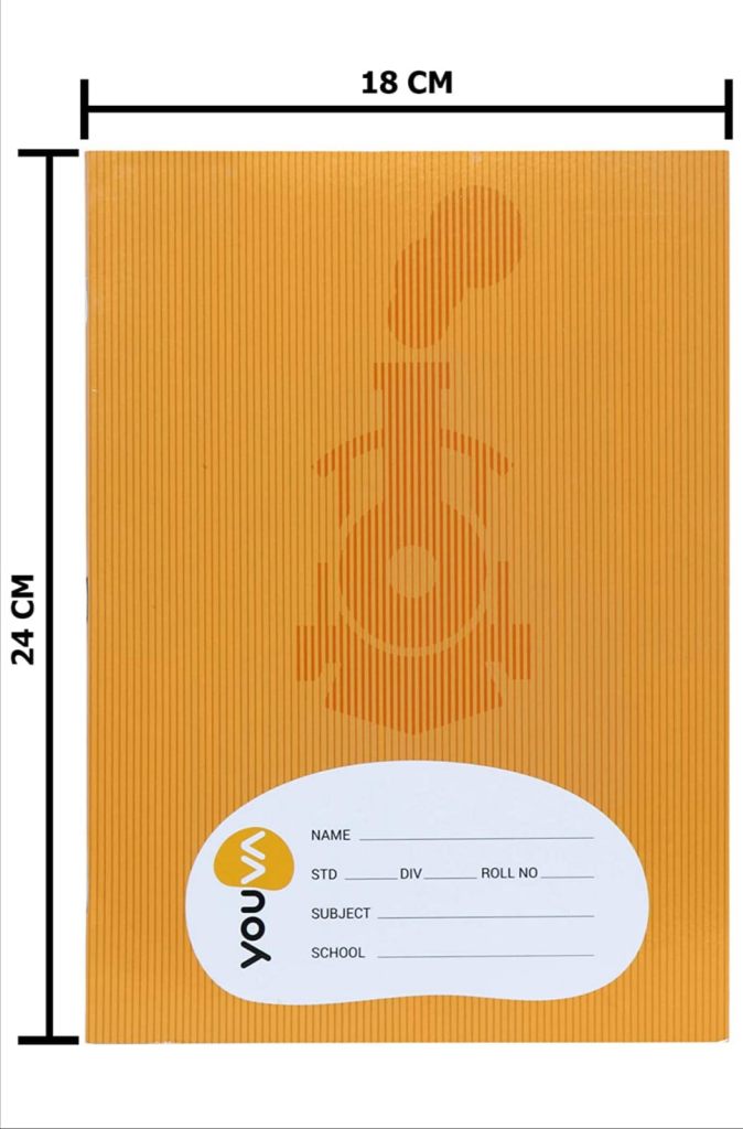 NAVNEET/YOUVA INTERLEAF FOUR LINE WITH GAP DYNAMIC NOTEBOOK-92 PAGES