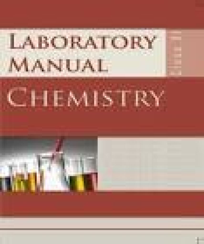 NCERT LAB MANUAL CHEMISTRY STD.11