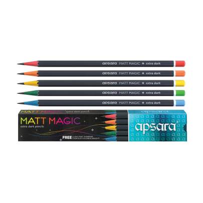 Apsara Matt Magic Pencil-10 PIECE 