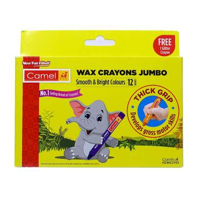 Camlin Wax CRAYON 1000-J-12+1 GL VA 