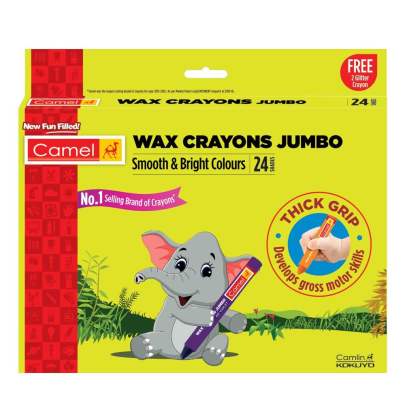 Camlin Wax CRAYON 1000-J-24+2 GL VA