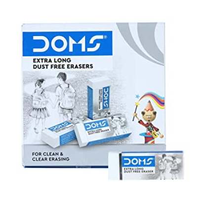 Doms Non Dust Eraser (Big)-20 PIECE 